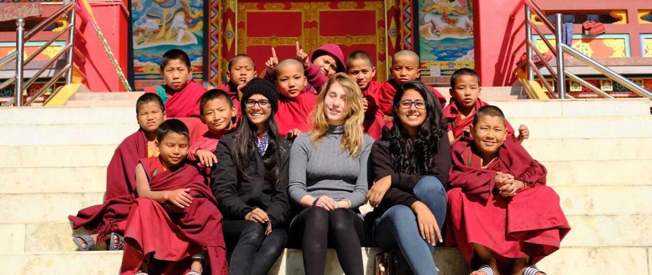 Explore the spiritual side of Nepal by volunteering at a monastery, where you can learn about Buddhism and the monastic way of life while contributing to the community