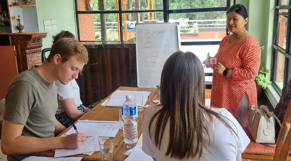 Nepali language class